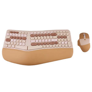Mofii Wireless Ergonomic Keyboard and Mouse Set