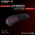 AIR FILTER SARINGAN UDARA FILTER UDARA PROPER RACING LINE TERLENGKAP UNTUK MOTOR BEAT SCOOPY VARIO FI ESP PCX ADV R15 R25 CBR NINJA LEXI NMAX AEROX XMAX MX MIO FINO SOUL GT X-RIDE GAS SPONTAN PROPER RACING LINE FAST THROTTLE KIT PROPER RACING LINE. 