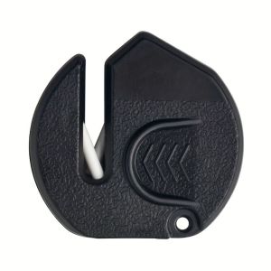 LIEYH Portable Sharpener Mini ABS Keychain Whetstone No Power Needed Easy Sharpening Stone Kitchen