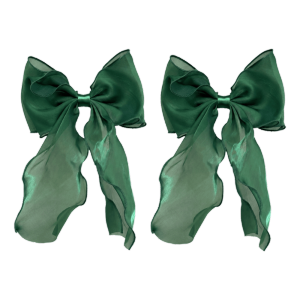 XGA38 2PCS Non Drilled Bow Curtain Tie Mesh Shiny Home Decor Curtain Tieback Nordic Style French Style Curtain Holders Bedroom