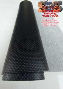 Kulit Jok Motor Hitam Polos Corak Big Dot - Sarung Jok Motor - Cover Jok Motor - Grosir Jok Motor