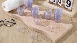 200 Pcs 5ml Eye Wash Cup Eye Wash Cups Plastic Measuring Cup Portable Eye Bath Washer Cleaning Cups for Eye Rinse and Flush