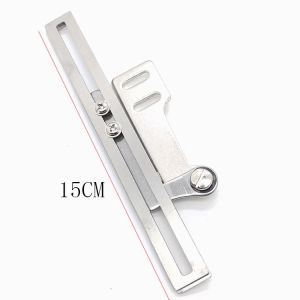 Cữ viền đa năng dài 10cm 15 cm điều chỉnh cự ly giúp may lé pijama chạy dây dùng trong ngành may (TẶNG ỐC)