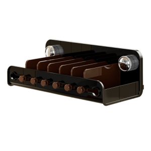 HUANG ทนต่อความชื้น ชั้นวางของในครัวแบบถ้วยดูด 3 ตะขอ ตัวแบ่งที่ปรับได้ ที่จัดระเบียบเครื่องเทศติดผนัง ทนต่อสนิม ถอดออกได้ ชั้นวางเก็บขวดเครื่องเทศ ห้องน้ำ