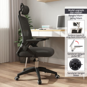 Keep Going Max- Kursi Gaming / Kursi Kantor / Duduk Lama Tetap Nyaman / Bantal Lateks / Kursi Belajar / Kursi Ergonomis