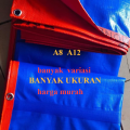 TERPAL A12 atau A8 UKURAN 4×8 4×7 4×6 4×5 bisa cod. 