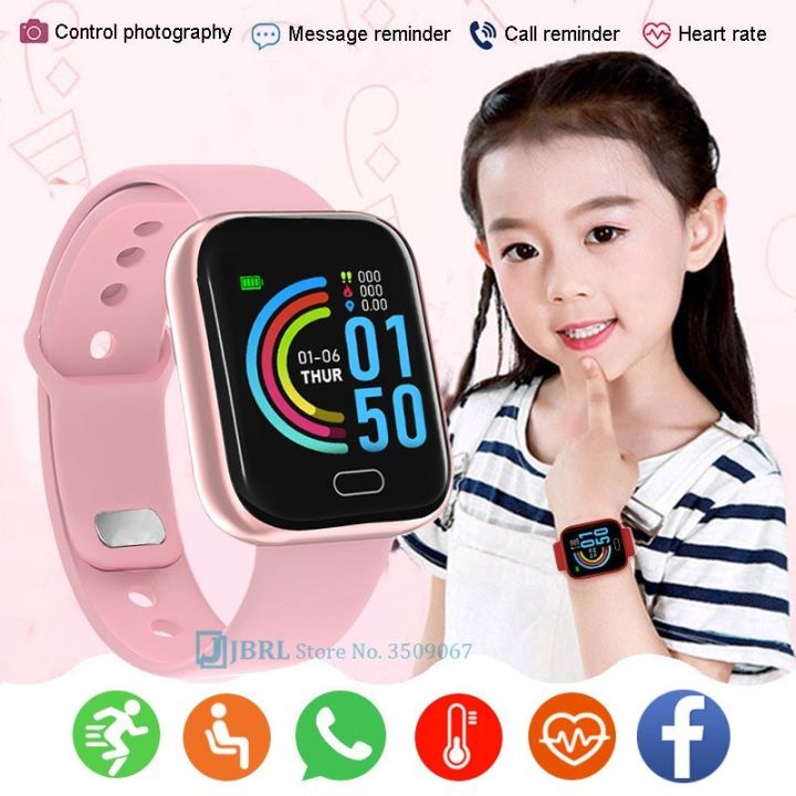 POSHI Full Touch Screen Smart Watch Children Kids Watches for Girls ...