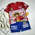 IDC Setelan Baju One Piece Anak Laki-Laki Lengan Pendek Bahan Katun Adem Untuk Usia 1-10 Tahun / Baju One Piece Anak Cowok Trendy. 