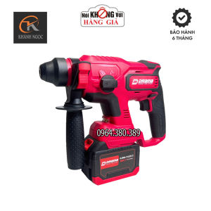 Máy Khoan Bê Tông Pin Drama D-5020 4 Chức Năng 2 Pin 15 Cell Chân Pin Phổ Thông 4Cm.