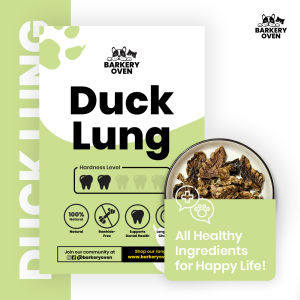 Barkery oven Naturally Duck Lung (50gm) for cats and dogs