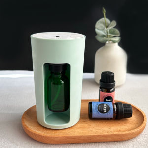 Floweroma Wireless Portable Aroma Diffuser Essential Oil Scent Diffuser Long Lasting Fragrance Home Car Use