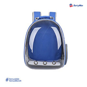 TAS RANSEL ASTRONOT Kucing Anjing Transparan Travel Bag Hewan Anti Air