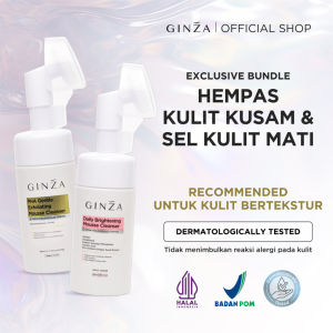 GINZA Special Bundle Mousse Cleanser Exfoliating X Brightening [ISI 2 PCS]