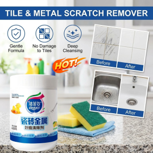 ⚡[Safe And Effective] Metal And Tile Scratch Remover Tile And Stone Scratch Cleaner Cleans Home Surfaces Suitable For Removing Scratch