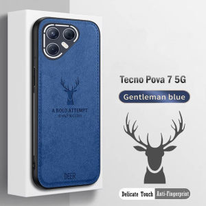 Promo Case Compatible For Tecno Pova 7 5G Softcase Deer Pelindung Back Cover Bermotif Jens