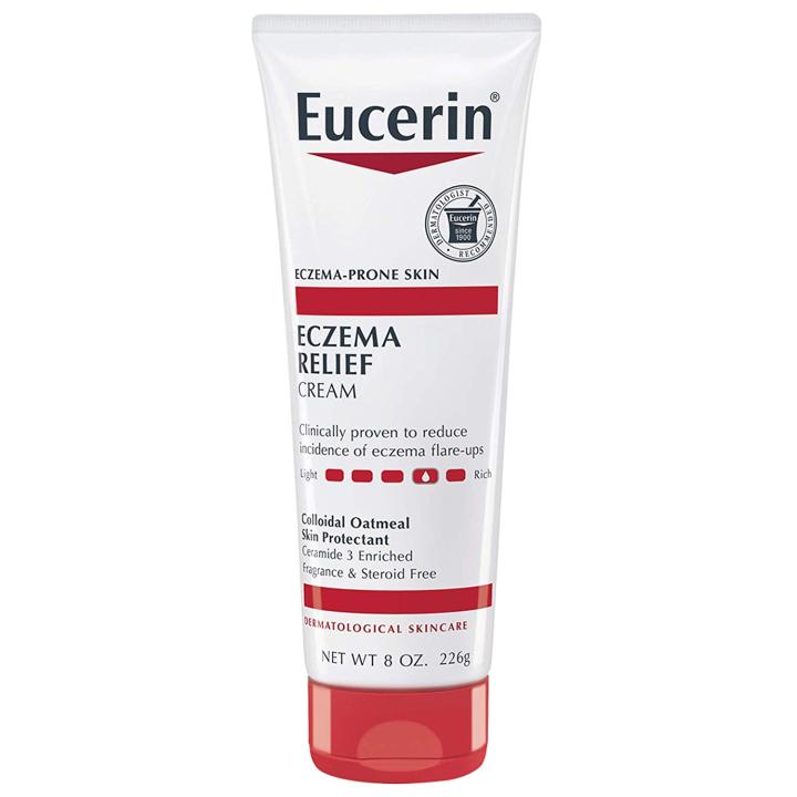 Eucerin Eczema Relief Cream Full Body Lotion For Eczema Prone Skin 8 Oz Packaging May Vary 6500