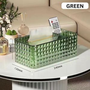 IFASHION 2192 Modern Home Tissue Organizer Box Multi-Purpose Storage Bekas Tisu Pelbagai Guna