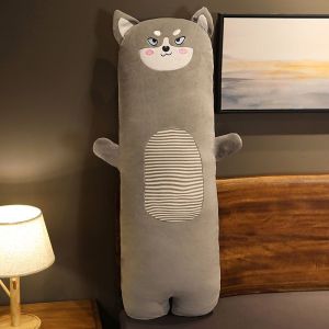 NTL B054 Boneka Bantal Guling Anak Dewasa Panda / Chicky /Cats / Dino Bahan Plush Sarung Bisa Lepas