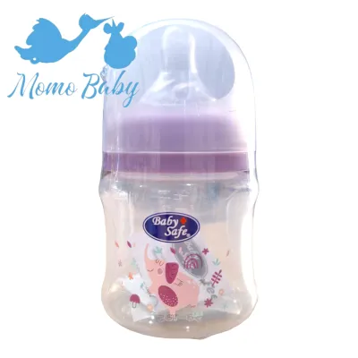 Baby Safe Milk Flow System / Botol Susu Bayi Wide Neck Double Valves