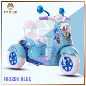 Kids Ride Motorbike Frozen Elsa and Anna / Hello Kitty Superbike Music Player with Lights Toys