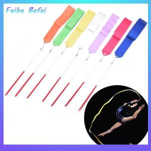 [Feibe Befei] 2m Professional Gym Ribbons Dance Ribbon Rhythmic Art Gymnastic Ballet Streamer