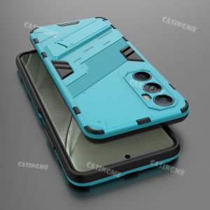 Realme C65 2024 Shockproof Phone Case For Realme C65 C 65 RealmeC65 65C 4G 5G 2024 Casing 3D Armor Stand Holder Protection Bracket Hard Back Cases CoverRealme C65 2024 Shockproof P