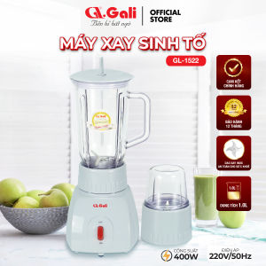 Máy Xay Sinh Tố Gali GL-1502 – 3 Cối Xay Đa Năng 400W Dung Tích 1L Bền Bỉ An Toàn  Bảo Hành Chính Hãng