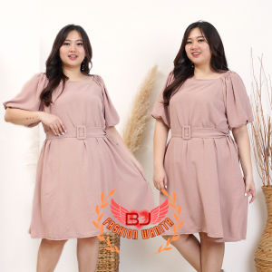 BJFashionWanita / Dress Sevia / Dress Polos / Dress Jumbo / Dress Jumbo Polos / Midi Polos / Midi Jumbo / Midi Jumbo Polos / Jumbo Polos / Jumbo / Midi / Dress / Jumbo Lengan Pendek / Dress Lengan Pendek