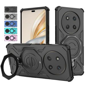 Funda For Honor Magic7 Lite 5G Case Shockproof Armor Phone Cover For Honor Magic 7 Lite Magic7Lite Car Magnetic Holder Coque