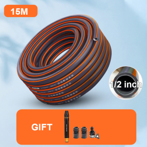 DIODIY Hot Selling Soft DIY Garden Hose Set - 5/10/15/20/25/30m Durable PVC Pressure washer for Gardening & Cleaning(Includes Water Gun)