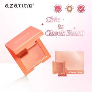 [Azarine x Red Velvet] Chic to Cheek Blush Powder Blush On 5.2gr Facetive Azarine Makeup