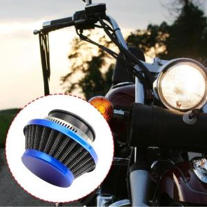 Rustproof Motorcycle Air Replacement Universal Stainless Steel Enhancing Filtration System Tool Less Installation