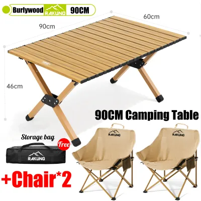 Camping Outdoor Folding Table Carbon Steel Portable Picnic Table Folding Table and Chair Outdoor Portable Table