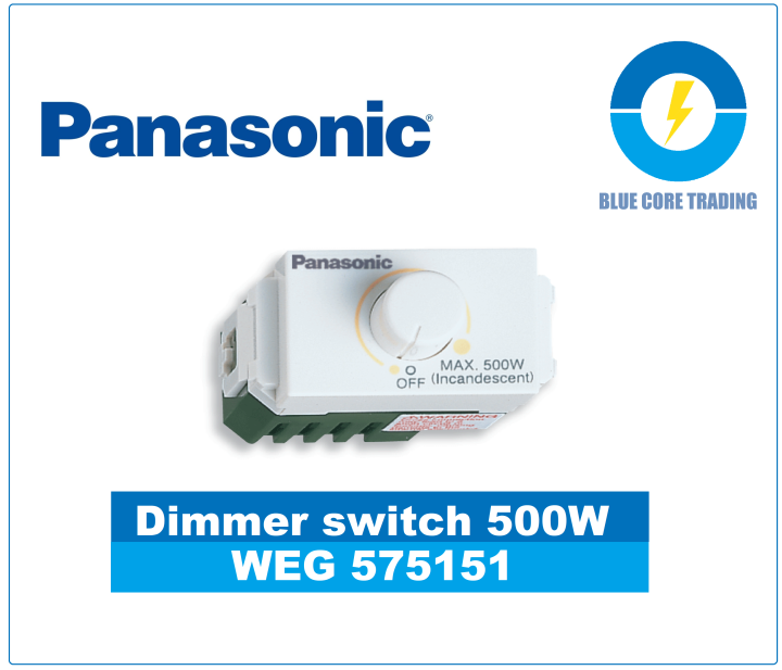 Panasonic Wide Series Dimmer switch 500W Lazada PH