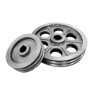 Kirilgu Suitable for Pulley B Type Two Slot Hollow Gear Reducer Engine Generator Drive Wheel Triangular X2Z8B
