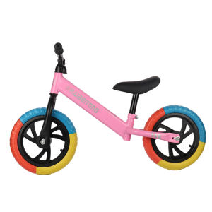 2-6Y Kids Balance Bike No-Pedal Adjustable Junior Toddler Training Bicycle Two-wheels Sliding Running Bikes For Girls&Boys