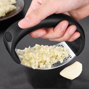 Stainless Steel Garlic Press Rocker - Professional Grade Garlic Mincer Crusher and Garlic Presser
