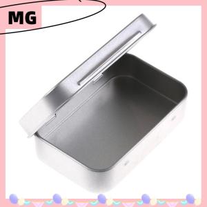 【Magical House】[ New Hot Fashion] 95x60x20mm Metal Tin Flip Storage Box Case Organizer For Candy Keys