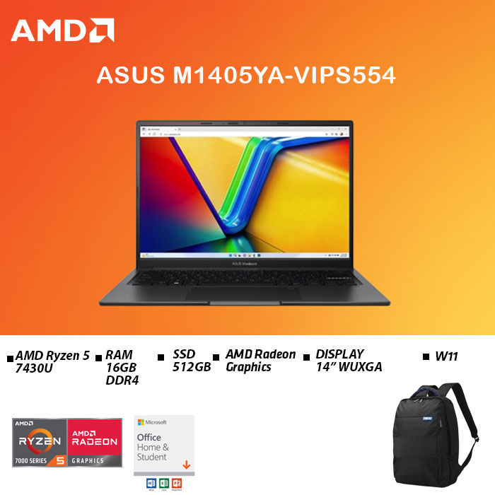 ASUS LAPTOP VIVOBOOK 14 M1405YA-VIPS554 14\