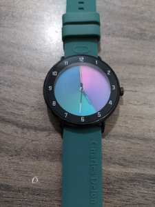 jam tangan wanita dewasa charles delon cdw 8601 analog pelangi dial fashion watches
