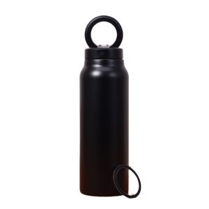Tumbler 800ml with Straw come with Magnetic Mobile Phone Holder Thermos Vacuum Insulated Magnetic Water Bottle 304 Stainless Steel Leakproof Thermos Cup Bottle Keep Cold & Hot Sport Tumbler