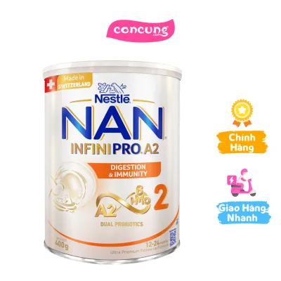 SPDDCT Nestlé NAN InfiniPro A2 2 400g (1-2 tuổi) (6HMO)