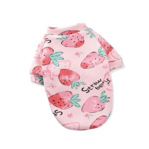 Baju Kucing dan Baju Anjing Premium Berkualitas | Baju Kucing Murah dan Baju Anjing Murah Tee Cartoon | Pet Clothes Dog Plus Fleece Sweater Cat Pullover Autumn and Winter