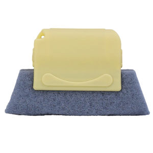 Portable Thickened Removable 2-in-1 Window Gap Groove Cleaning Brush Fans Window Clean Cloth Brush