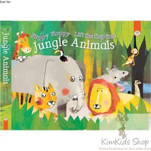 [AWARD WINNING] Children Lift the Flap Fun Board Book Flippy Floppy - Jungle animals |Ocean Animals
