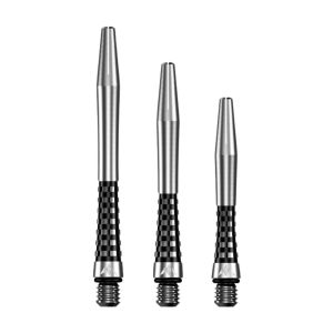 MISSION ALUMINIUM DART SHAFT - NATURAL ATOM 13 METAL ALUMINUM DARTS SHAFT/STEM 3Pcs/Pack