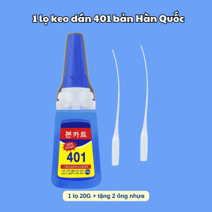 Keo 401 dán sticker charm jibbitz 401 siêu dính nhanh khô