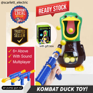 ( SUPER BIG ) Duck Shooting Toys Games Soft Bullet Gun Hit Me Ducks Target Scoring Arcade Game with Sound / Tembak Itik 🦆