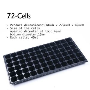 Seedling Tray 32/50/72/105/128/200 Holes Garden Starter Trays Strength Seed Germination Plant Flower Pot order minimum 10pcs