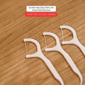 [Combo 30 Hộp] 30 Hộp 1500 Chiếc Tăm Chỉ Nha Khoa Tiệt Trùng Hộp ~70gam Vệ Sinh Kẽ Răng Chuyên Dụng tamchinhakhoa